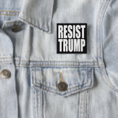"WIDERSTEHEN SIE TRUMPF " BUTTON (Beispiel)