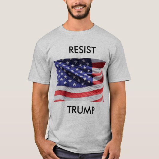 WIDERSTEHEN Sie TRUMPF-T - Shirt (Vorderseite)