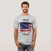 WIDERSTEHEN Sie TRUMPF-T - Shirt (Vorne ganz)