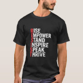 Widerstehen T-Shirt (Vorderseite)