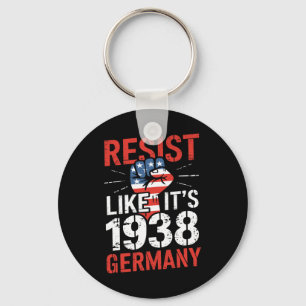Widerstehen, wie es 1938 Deutschland Aktivisten ab Schlüsselanhänger