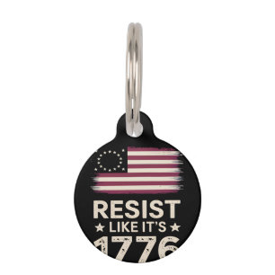 Widerstehen, wie es ist 1776 amerikanische konserv haustiermarke
