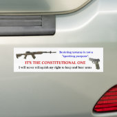 Widerstehende Tyrannei ist nicht ein "sportlicher Autoaufkleber (Auf Auto)