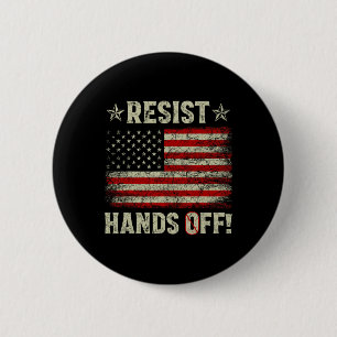 Widersteht Hände weg Protest Sozialversicherung Me Button