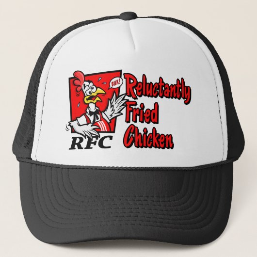 Widerstrebend gebratenes Huhn Truckerkappe (Vorderseite)