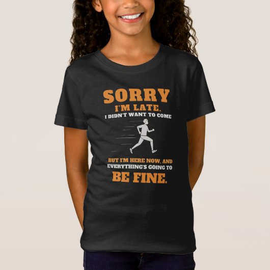 widerstrebender Läufer T-Shirt (Vorderseite)