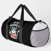 Widerwillige Morgenkatze Duffle Bag (Rechte Ecke)