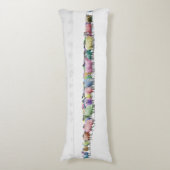 Widesceen Winter-Regenbogen-Schafe Seitenschläferkissen (Vorderseite Vertikal)