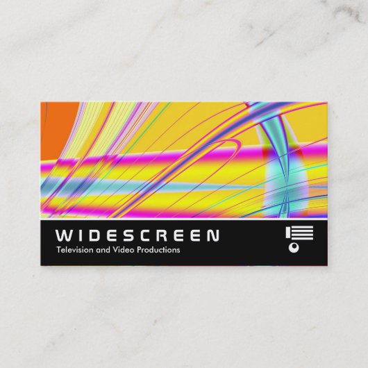 Widescreen 0421 - Fraktal Abstrakt 061012e Visitenkarte (Vorderseite)