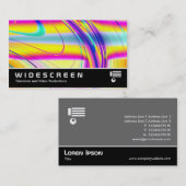 Widescreen 0422 - Fraktal Abstrakt 061012f Visitenkarte (Vorne/Hinten)