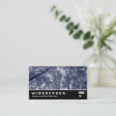 Widescreen 0423 - Blauer Herbst Visitenkarte (Stehend Vorderseite)