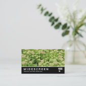 Widescreen 0424 - Sedum (Herbstfreude) Visitenkarte (Stehend Vorderseite)