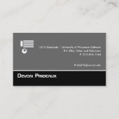 Widescreen 0425 - Mineralstreifen Visitenkarte (Rückseite)