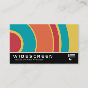 Widescreen 0431 - farbiger Kreis 05 Visitenkarte
