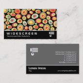 Widescreen 0433 - Abstrakt 20213 Visitenkarte (Vorne/Hinten)