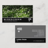 Widescreen 0437 - Wilder Knoblauch Visitenkarte (Vorne/Hinten)