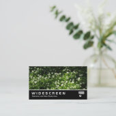 Widescreen 0437 - Wilder Knoblauch Visitenkarte (Stehend Vorderseite)