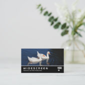 Widescreen 0440 - Emden Gänse Visitenkarte (Stehend Vorderseite)