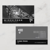 Widescreen 0446 - Moderne Räume Visitenkarte (Vorne/Hinten)