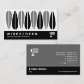 Widescreen 0453 - Retro-Blätter 04 Visitenkarte (Vorne/Hinten)