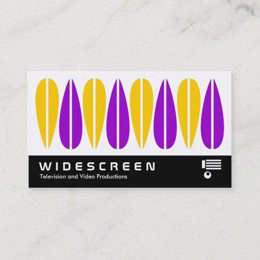 Widescreen 0458 - Retro-Blätter 08 Visitenkarte (Vorderseite)