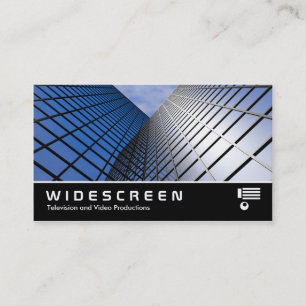 Widescreen 0465 - Reflektiver Büroblock Visitenkarte