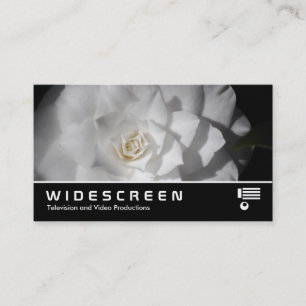 Widescreen 0472 - White Camellia Visitenkarte