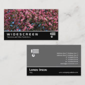 Widescreen 0473 - Pink Cherry Blossom Visitenkarte (Vorne/Hinten)