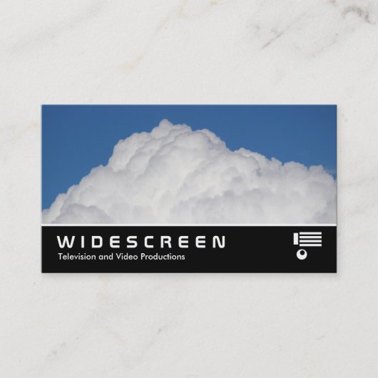 Widescreen 0476 - Cumulus Cloud Visitenkarte (Vorderseite)