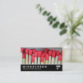 Widescreen 0488 - Matches Visitenkarte (Stehend Vorderseite)