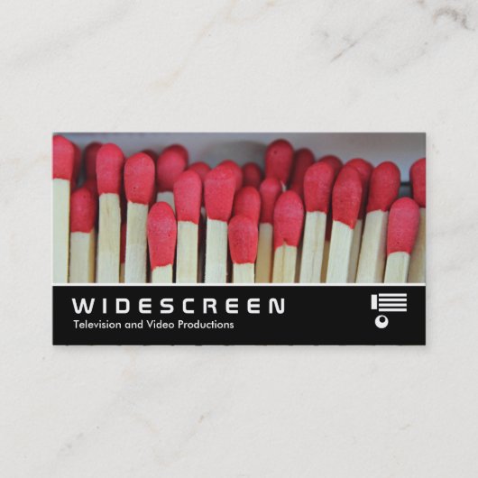 Widescreen 0488 - Matches Visitenkarte (Vorderseite)