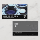 Widescreen 0490 - Vintage TLR-Kamera Visitenkarte (Vorne/Hinten)