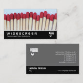 Widescreen 0491 - Matches 03 Visitenkarte (Vorne/Hinten)