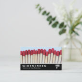 Widescreen 0491 - Matches 03 Visitenkarte (Stehend Vorderseite)