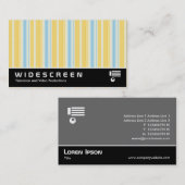 Widescreen 0496 - Streifen 310515 (01) Visitenkarte (Vorne/Hinten)