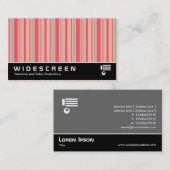 Widescreen 0504 - Streifen 310515 (09) Visitenkarte (Vorne/Hinten)
