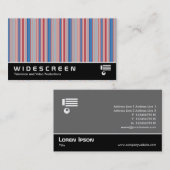 Widescreen 0508 - Streifen 310515 (013) Visitenkarte (Vorne/Hinten)