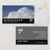 Widescreen 0527 - Cumulus Cloud Visitenkarte (Vorne/Hinten)