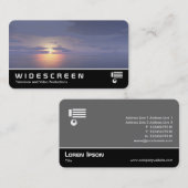 Widescreen 0529 - Sunrise/Sunset Visitenkarte (Vorne/Hinten)