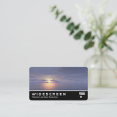 Widescreen 0529 - Sunrise/Sunset Visitenkarte (Stehend Vorderseite)