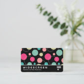 Widescreen 0531 - Spots & Circles 150816 Visitenkarte (Stehend Vorderseite)