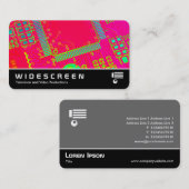 Widescreen 0538 - Abstrakte Kreuzung Visitenkarte (Vorne/Hinten)