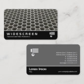 Widescreen 0542 - Honeycomb Perspective Warm Visitenkarte (Vorne/Hinten)