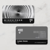 Widescreen 0543 - Long Spring B&W Visitenkarte (Vorne/Hinten)