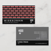 Widescreen 126 Terrazzo Bricks Visitenkarte (Vorne/Hinten)