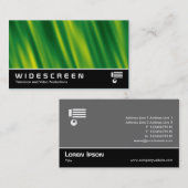 Widescreen 150 - Grüne Kaskade Visitenkarte (Vorne/Hinten)