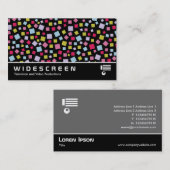 Widescreen 153 - Farbkaskade Visitenkarte (Vorne/Hinten)