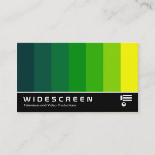 Widescreen 164 - Farbmischung - Grün bis Gelb färb Visitenkarte