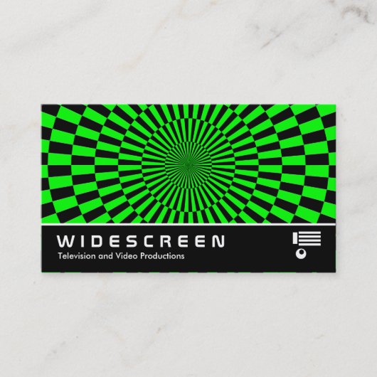 Widescreen 181 - Op Art Visitenkarte (Vorderseite)