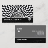 Widescreen 190 - Art Deco 01 Visitenkarte (Vorne/Hinten)